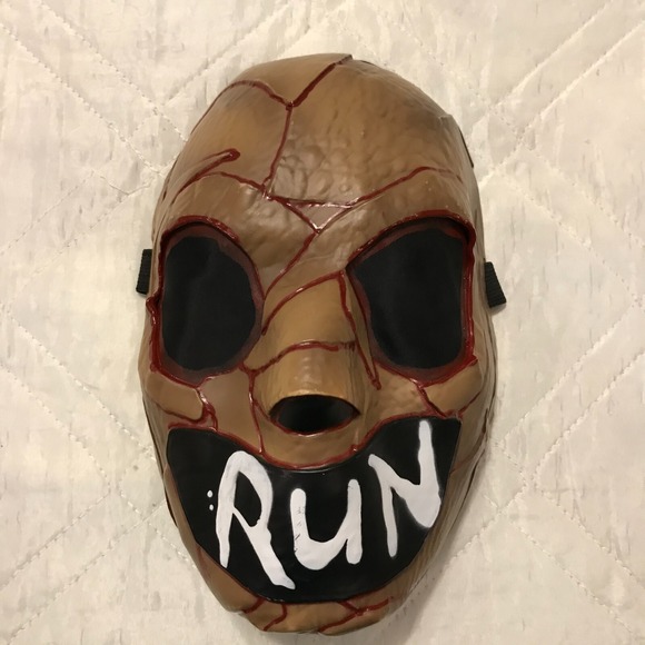 3 Kids Halloween masks -Marvels The Hulk * Ninja Turtles Raphael * The Purge - Picture 7 of 8